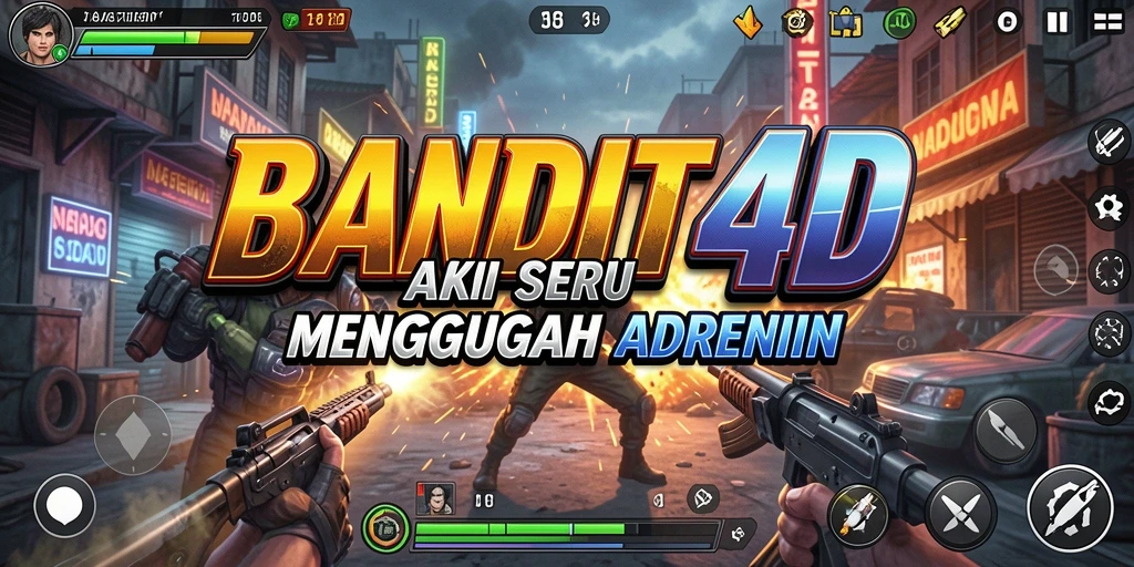 Tangkapan layar utama BANDIT4D yang menampilkan gameplay yang mendebarkan.