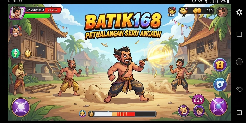Tampilan menarik dari gameplay seru di BATIK168 yang penuh aksi.