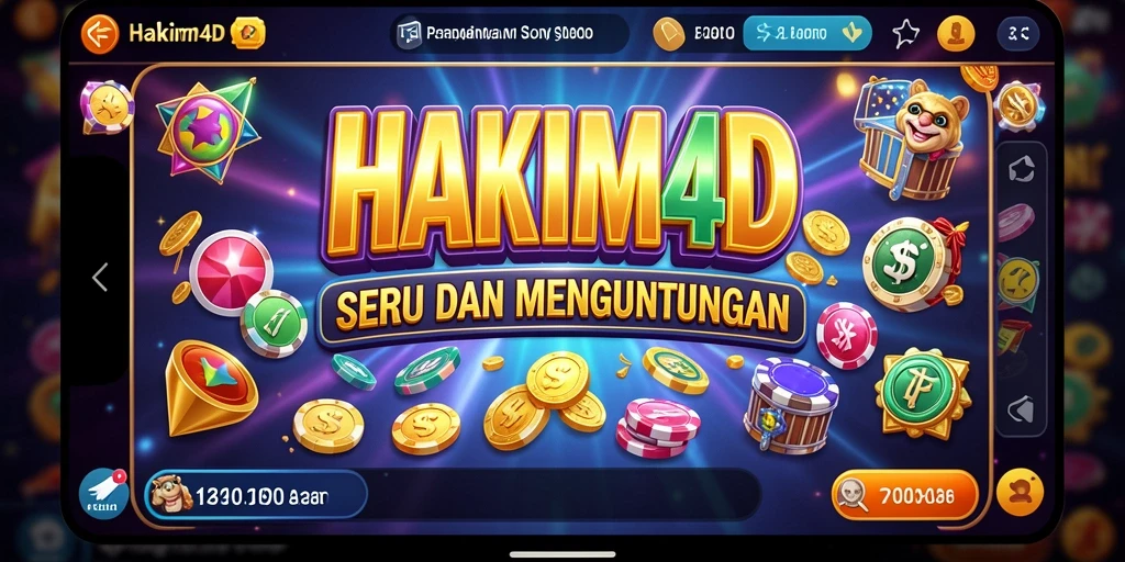 Tampilan gameplay HAKIM4D yang seru dan mengasyikkan.