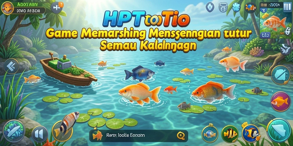 Tangkapan ikan yang besar dalam gameplay HPTOTO.