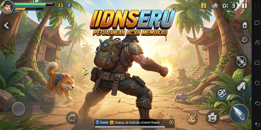 Gameplay seru IDNSERU dengan aksi mendebarkan dan misi menantang.