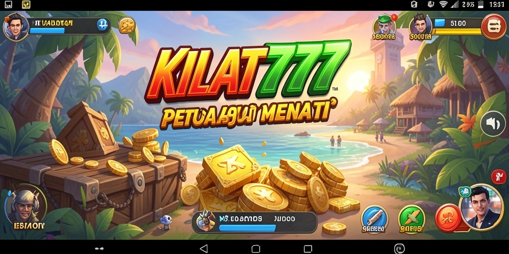 Tampilan utama gameplay KILAT777 yang menarik dan penuh aksi.