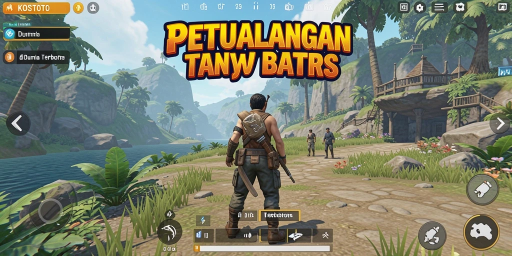 Gameplay terbuka yang penuh petualangan dan eksplorasi.