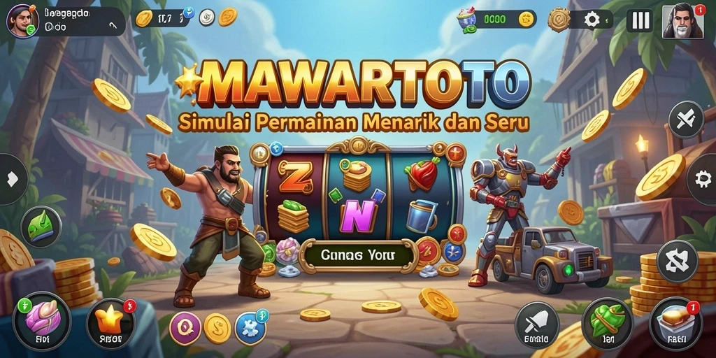 Screenshot gameplay MAWARTOTO menampilkan aksi simulasi yang seru dan interaktif.