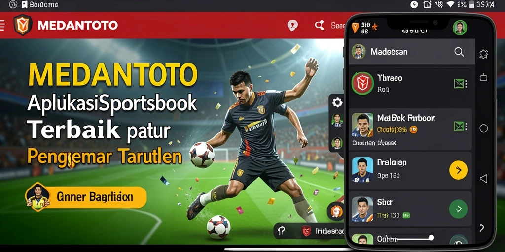 Tampilan antarmuka MEDANTOTO yang menarik dan modern.