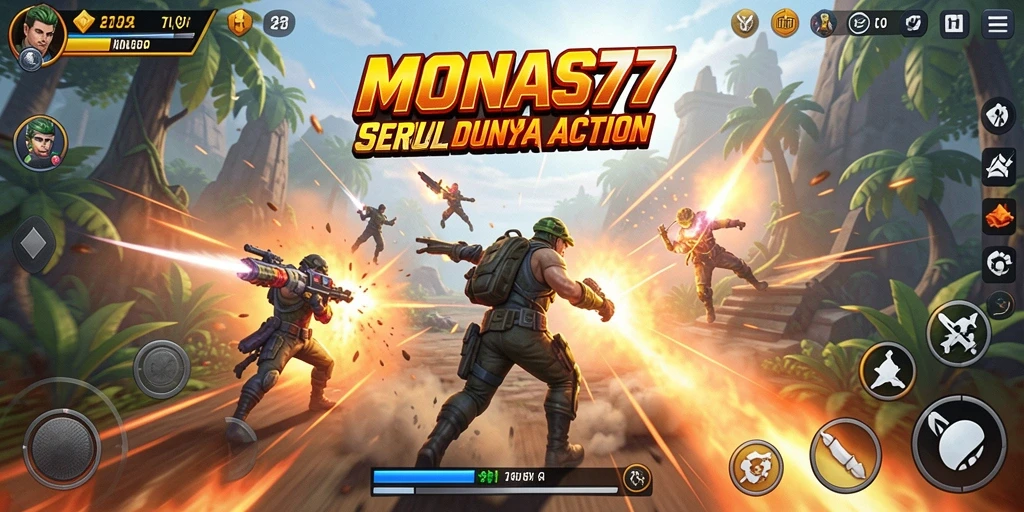 Tampilan gameplay seru di MONAS77 dengan aksi yang mendebarkan.