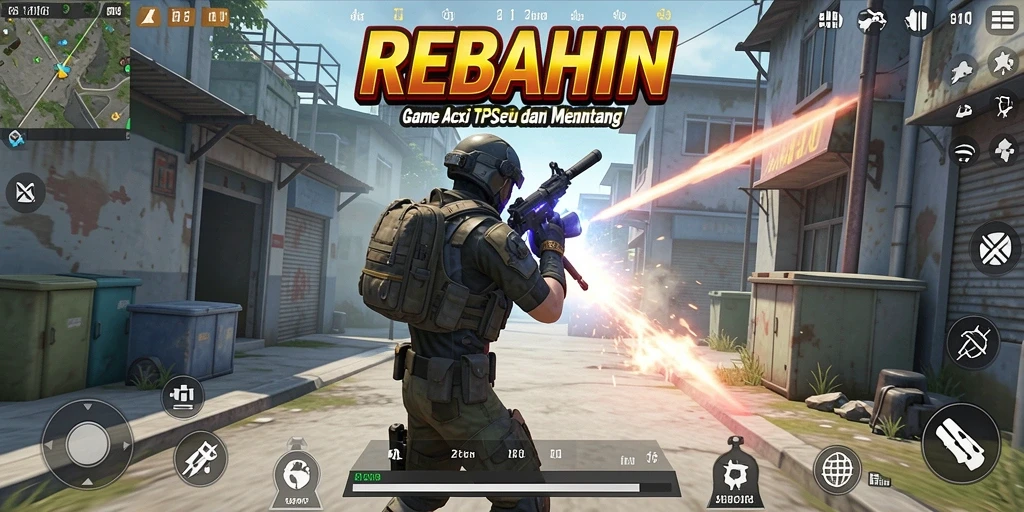 Gameplay seru dengan aksi pertempuran yang mendebarkan.