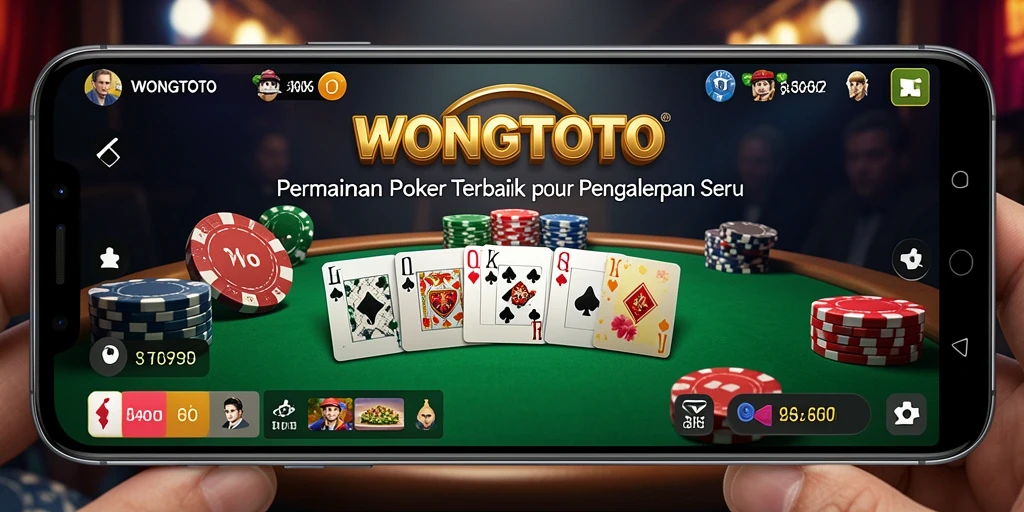 Tampilan antarmuka yang menarik dan gameplay seru di WONGTOTO.